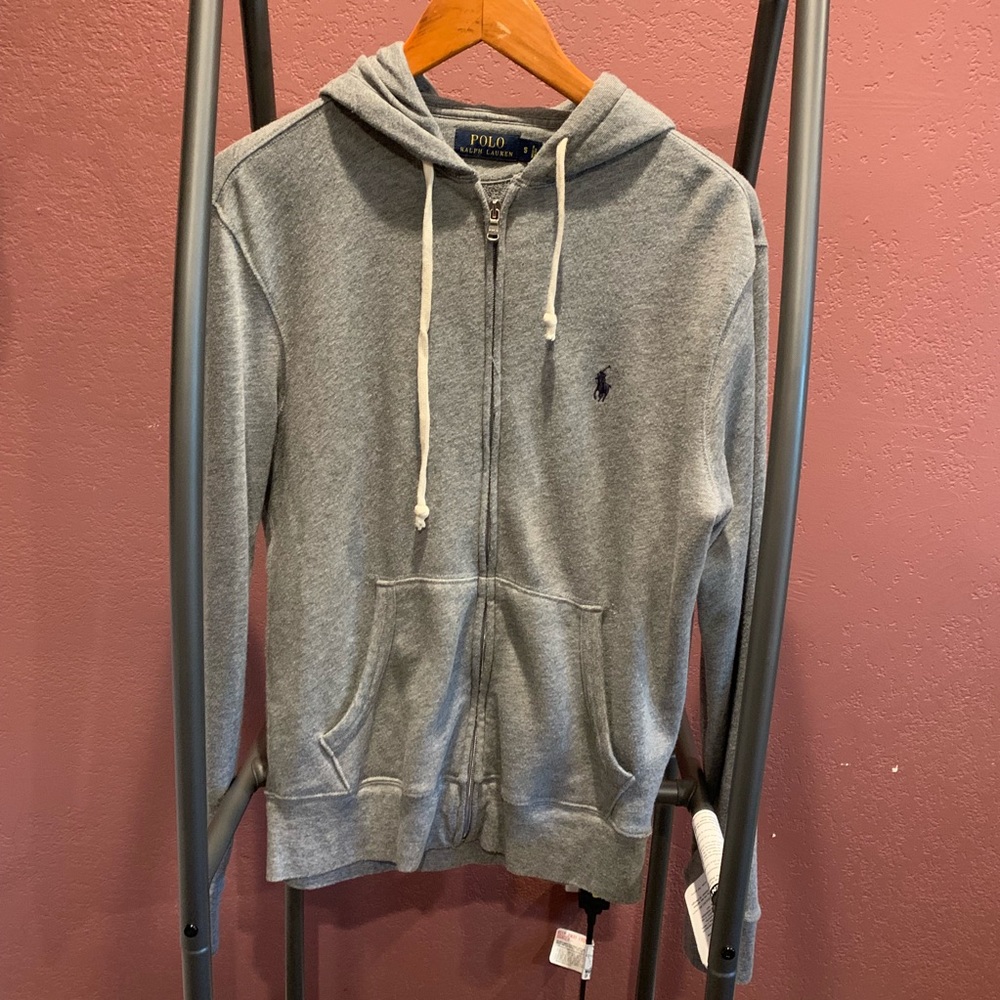 Ralph Lauren polo full zip hoodie sweater